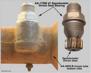 AA-4505-B Torque Tube with AA-17269 Bearing Installed