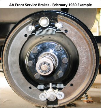 Fig 5b – AA Service Brake Example 1930