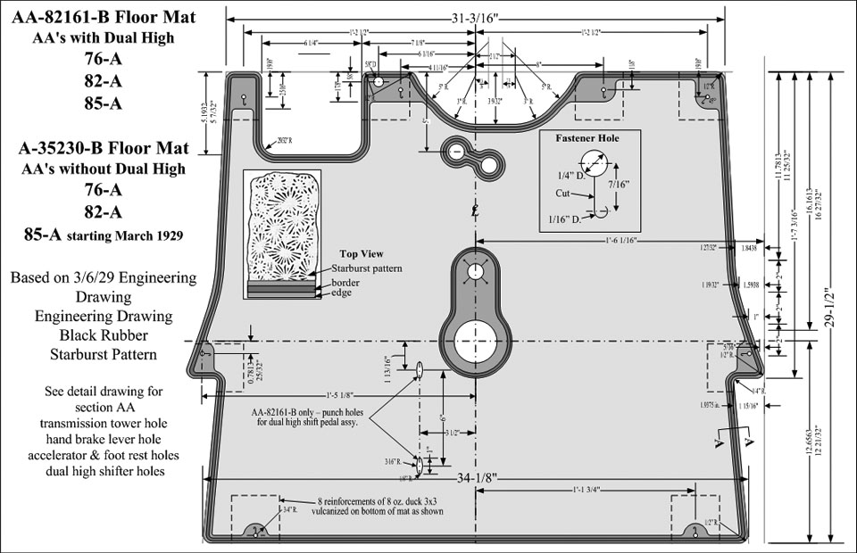 AA-82161-B AA's with Dual High & A-35230-B AA's without Dual High