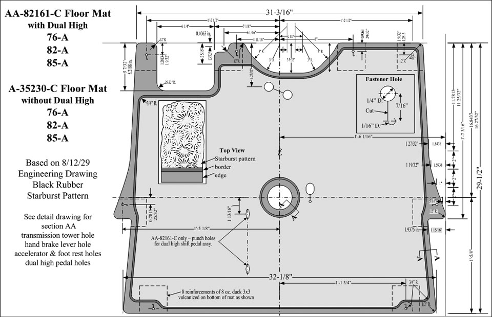 AA-82161-C AA's with Dual High & A-35230-C AA's without Dual High