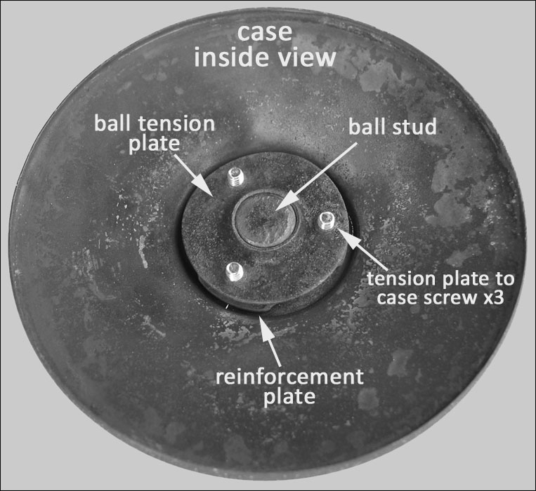 A-17723-B Mirror Assembly - internal view