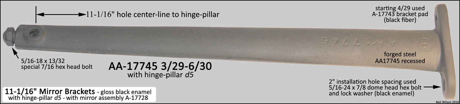 AA-17745 Mirror Bracket