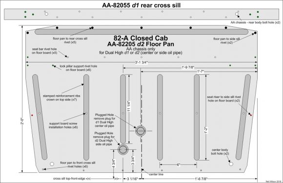 AA-82205 d2 Floor Pan