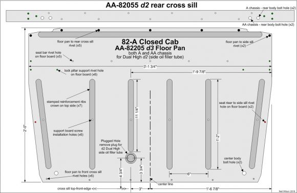 AA-82205 d3 Floor Pan